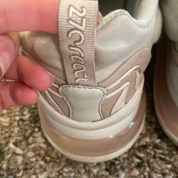 Womens Nike Air Max 270 React Photon Pink - Picture 5 of 13